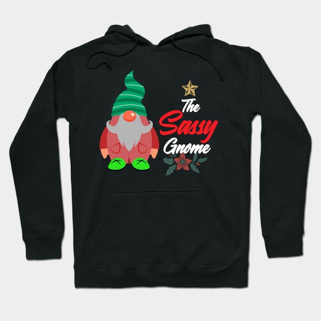 The Sassy Gnome Matching Family Christmas shirt Hoodie by boufart